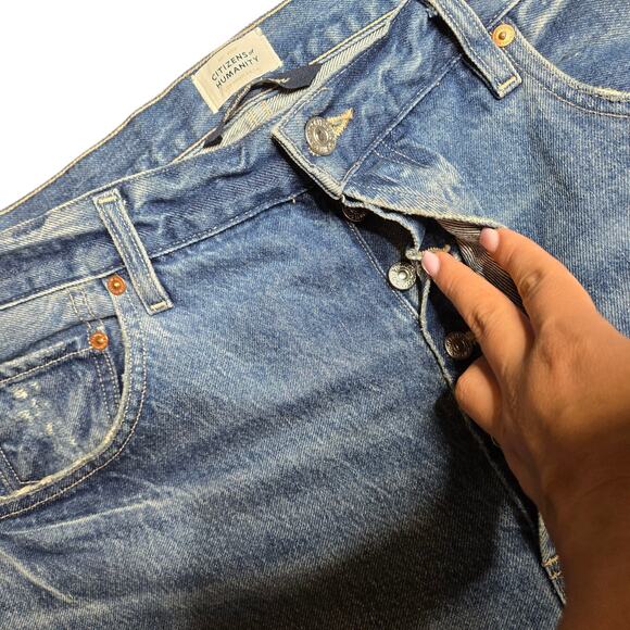 Citizens of Humanity Gaucho Women's Button Fly Jeans Size 33 - Picture 6 of 7